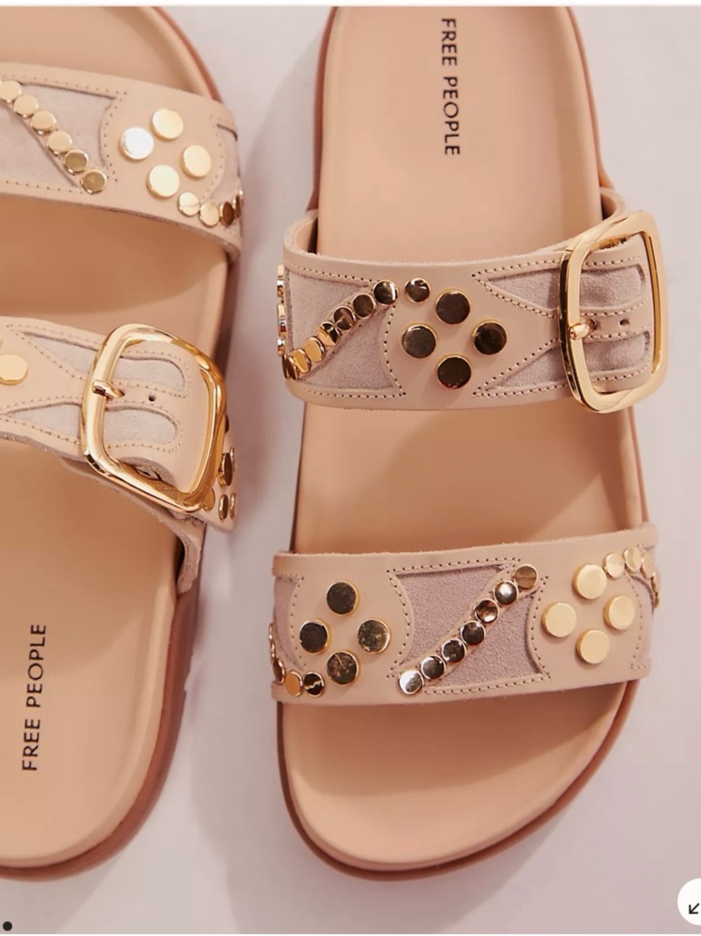 Free People Revelry Studded Sandals. Sz 6 - Picture 15 of 15
